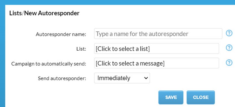 JangoMail Autoresponders