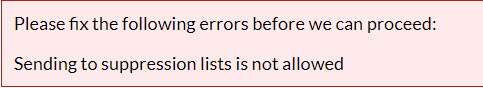 JangoMail - Suppression List